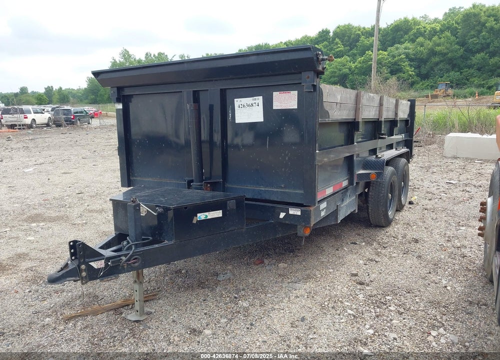 2023 QUALITY 16' MINI DUMP TRAILER VIN: 5LEB1DE28P1237321