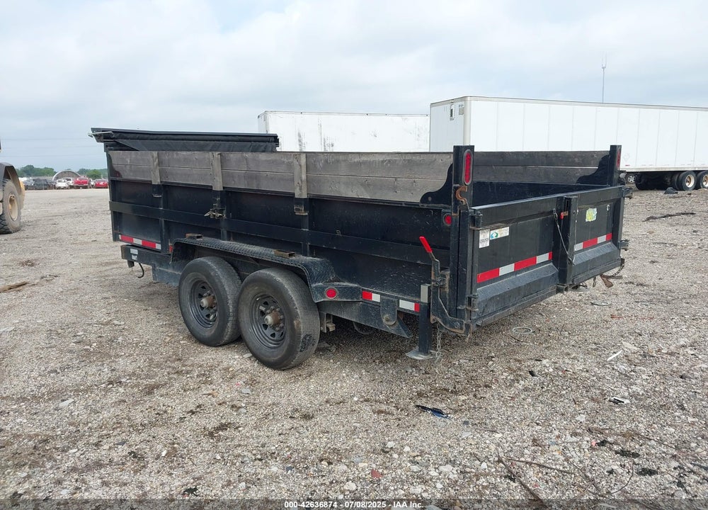 2023 QUALITY 16' MINI DUMP TRAILER VIN: 5LEB1DE28P1237321