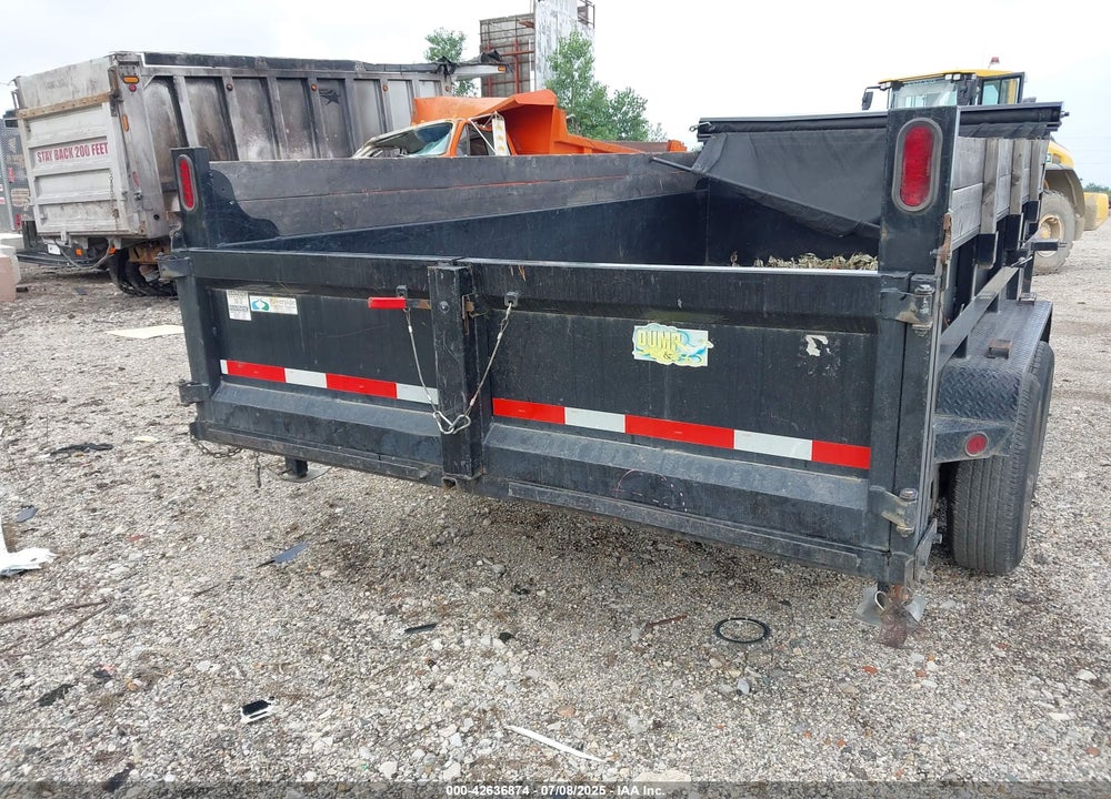 2023 QUALITY 16' MINI DUMP TRAILER VIN: 5LEB1DE28P1237321