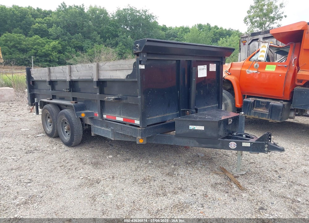 2023 QUALITY 16' MINI DUMP TRAILER VIN: 5LEB1DE28P1237321