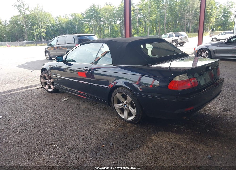 2006 BMW 325CI VIN: WBABW33486PX84996