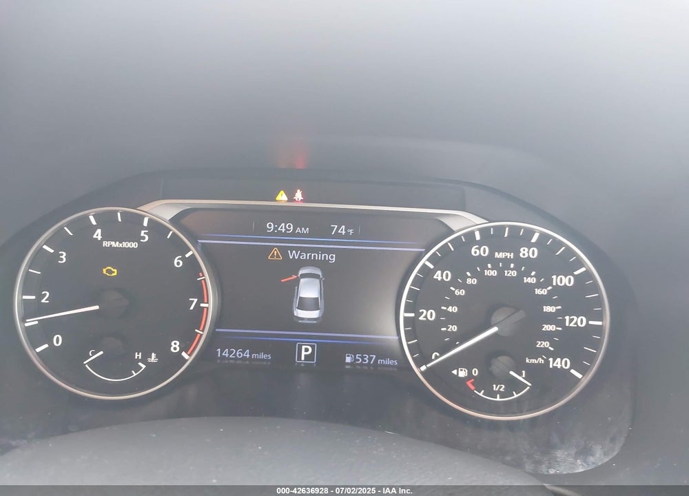 2025 NISSAN ALTIMA SR FWD VIN: 1N4BL4CV3SN357215
