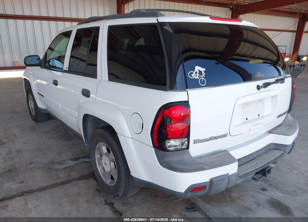 2003 CHEVROLET TRAILBLAZER LT VIN: 1GNDS13S832185042