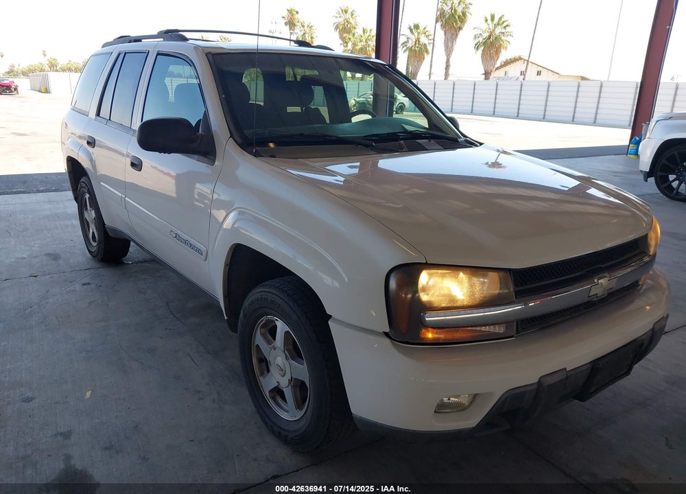 2003 CHEVROLET TRAILBLAZER LT VIN: 1GNDS13S832185042