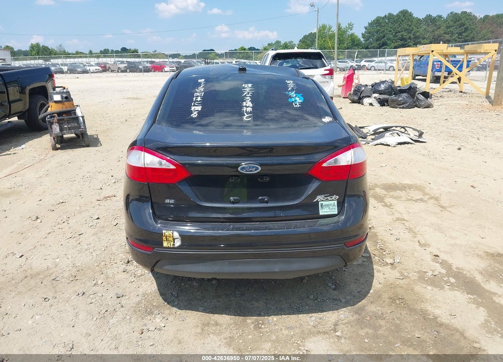 2015 FORD FIESTA SE VIN: 3FADP4BJ0FM191795