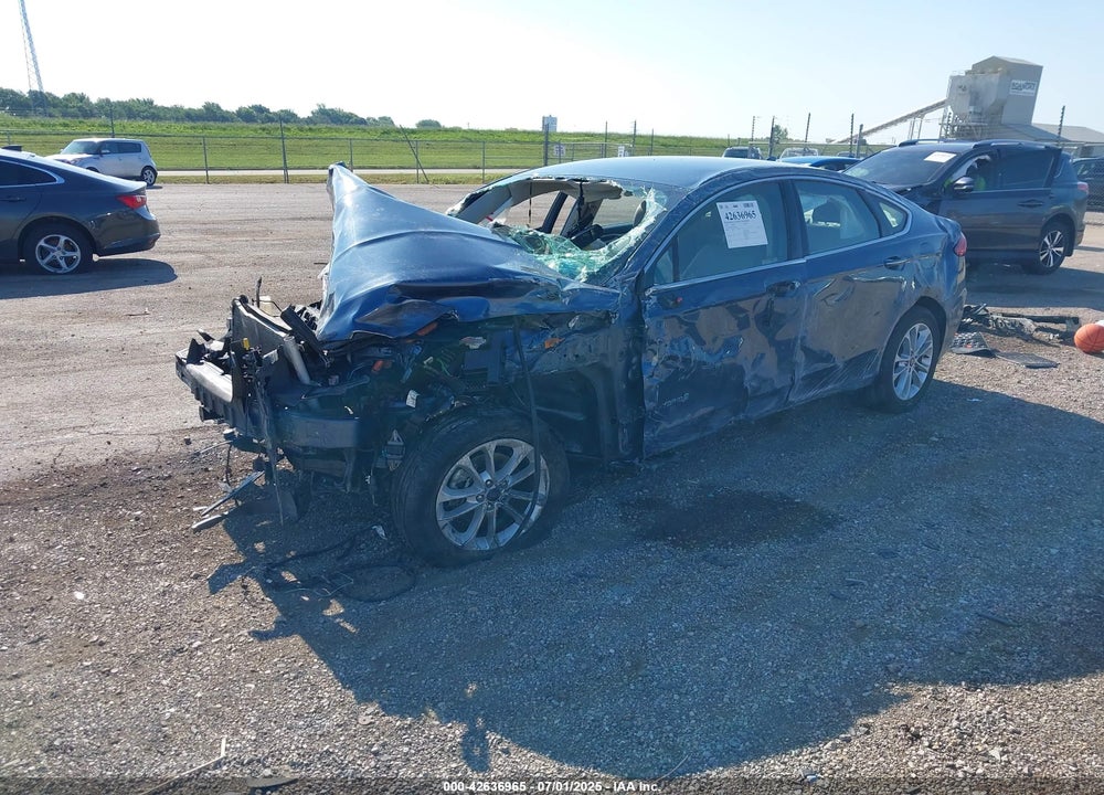 2019 FORD FUSION VIN: 3FA6P0MU0KR255999