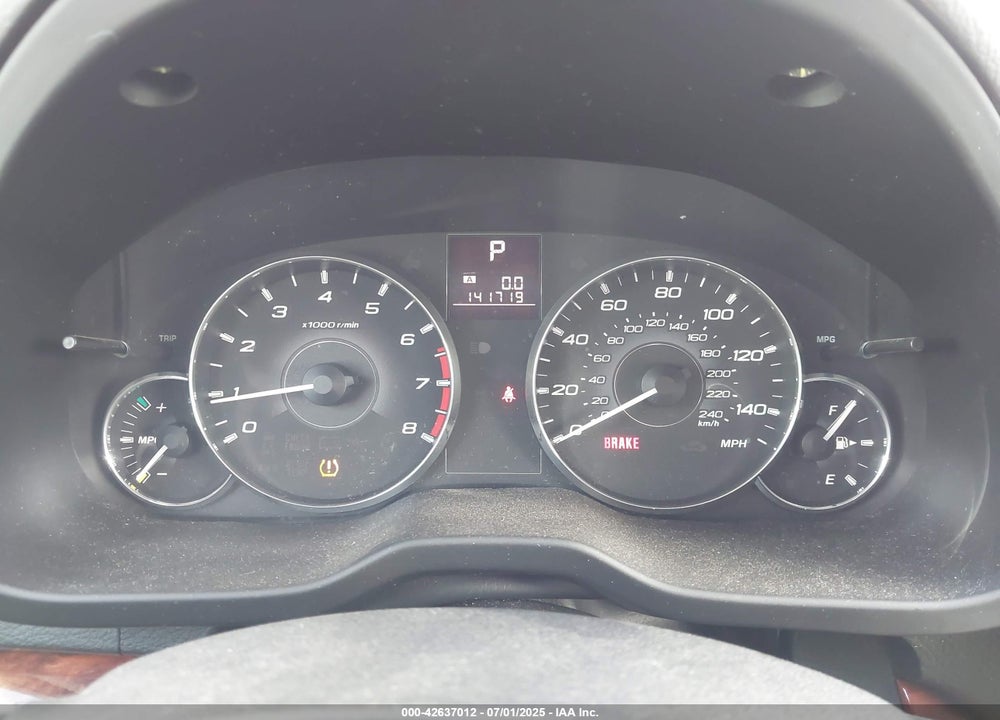 2011 SUBARU OUTBACK VIN: 4S4BRCLC3B3417454