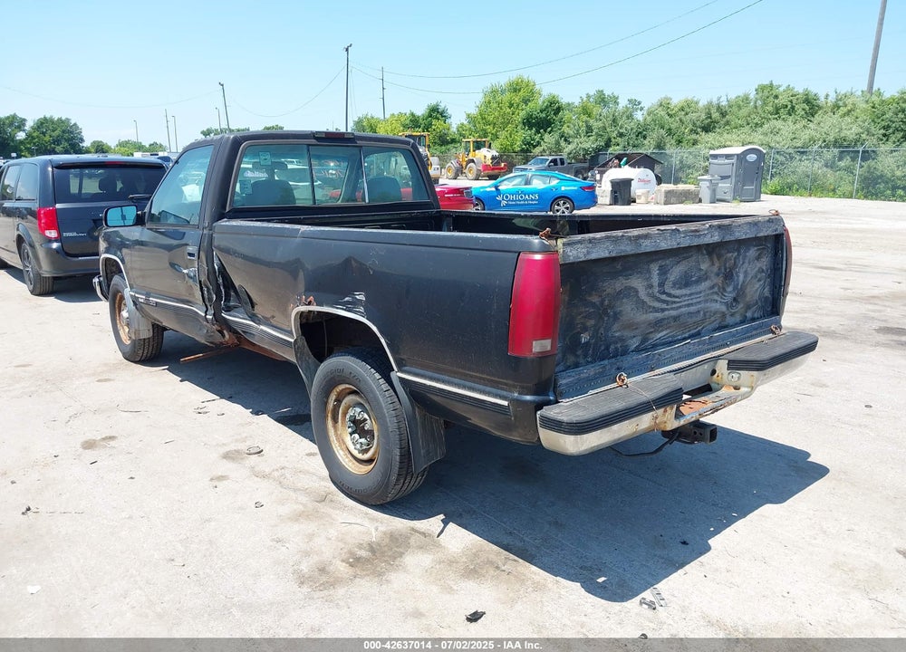1995 GMC SIERRA VIN: 1GTGC24K9SZ538840