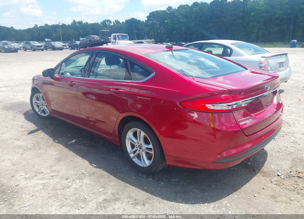 2018 FORD FUSION VIN: 3FA6P0HD7JR258701