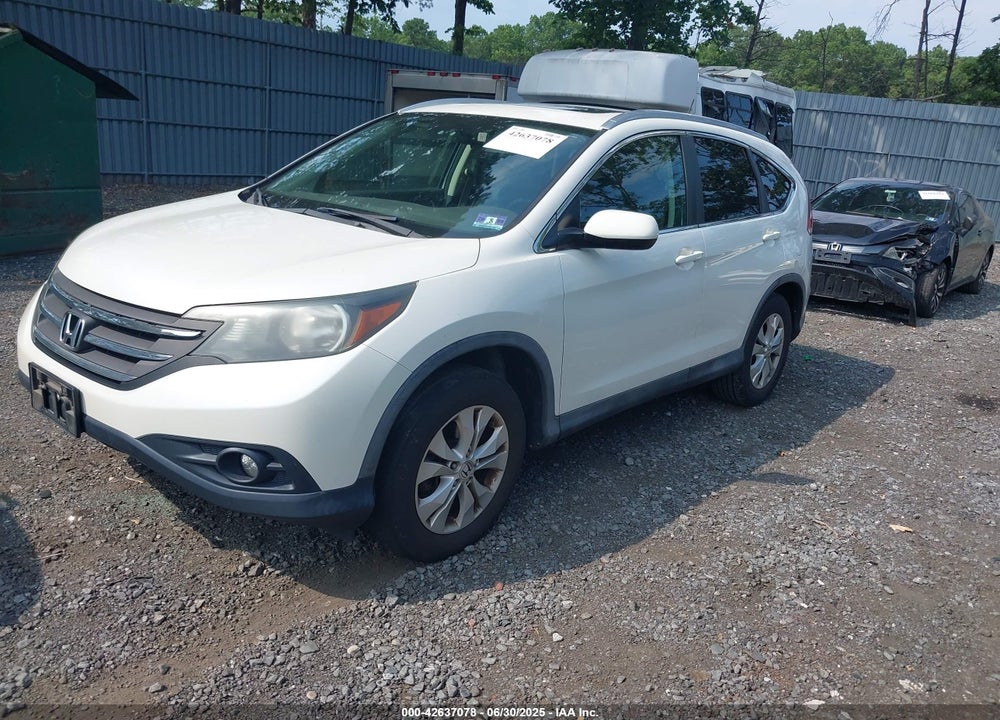 2013 HONDA CR-V EX-L VIN: 5J6RM4H72DL072434