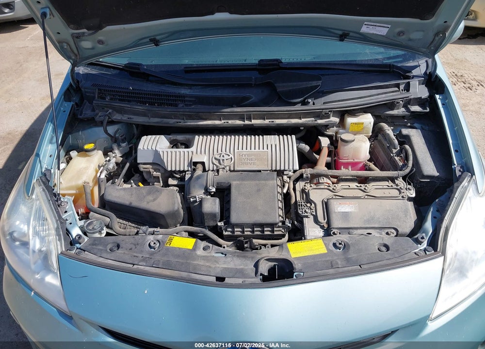 2013 TOYOTA PRIUS VIN: JTDKN3DU4D1703237