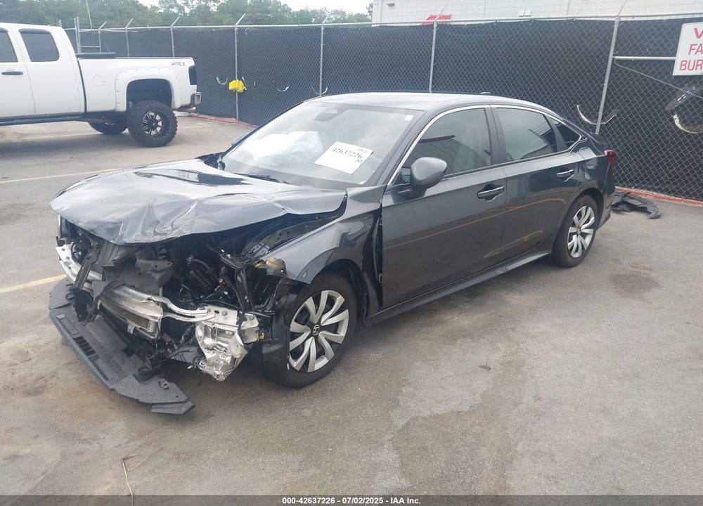 2025 HONDA CIVIC VIN: 2HGFE2F22SH529580