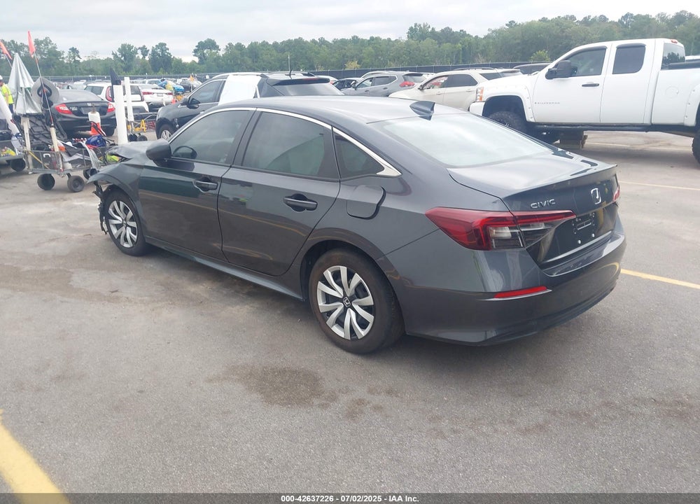 2025 HONDA CIVIC VIN: 2HGFE2F22SH529580