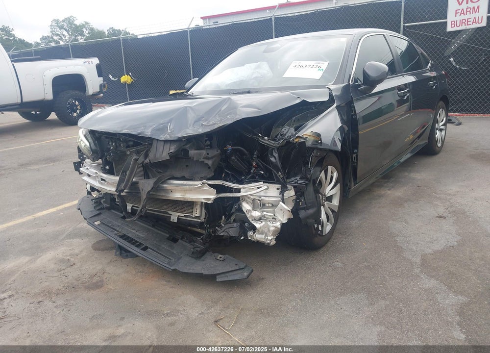 2025 HONDA CIVIC VIN: 2HGFE2F22SH529580