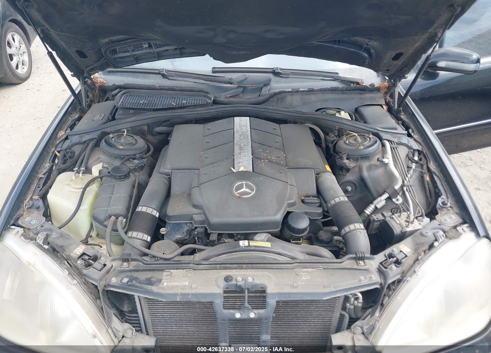2001 MERCEDES-BENZ S 500 VIN: WDBNG75J71A193818