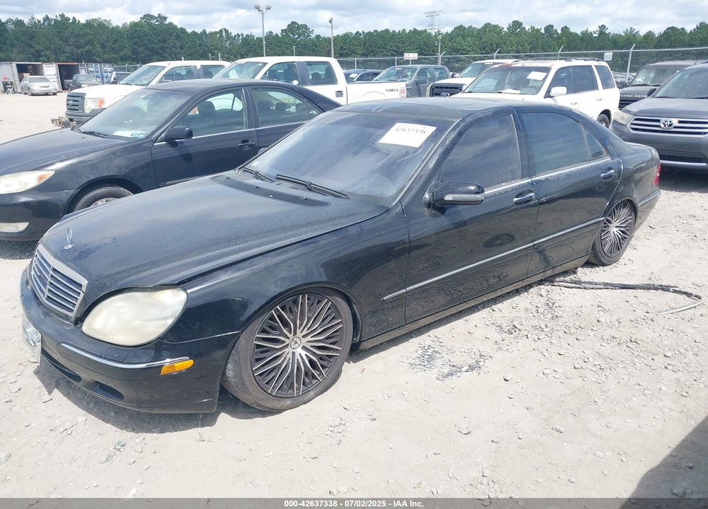 2001 MERCEDES-BENZ S 500 VIN: WDBNG75J71A193818