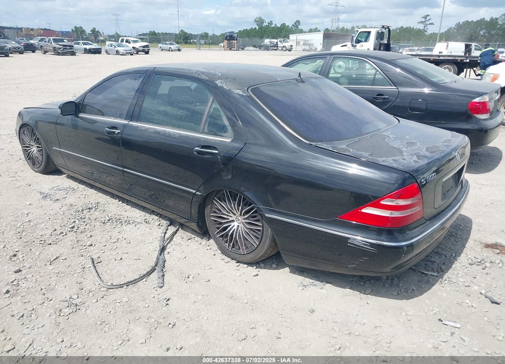 2001 MERCEDES-BENZ S 500 VIN: WDBNG75J71A193818