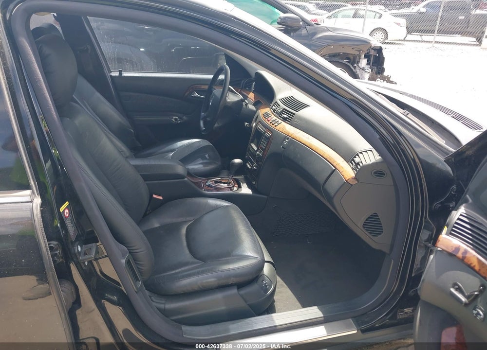 2001 MERCEDES-BENZ S 500 VIN: WDBNG75J71A193818