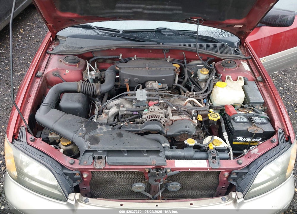 2002 SUBARU OUTBACK VIN: 4S3BH665126300587
