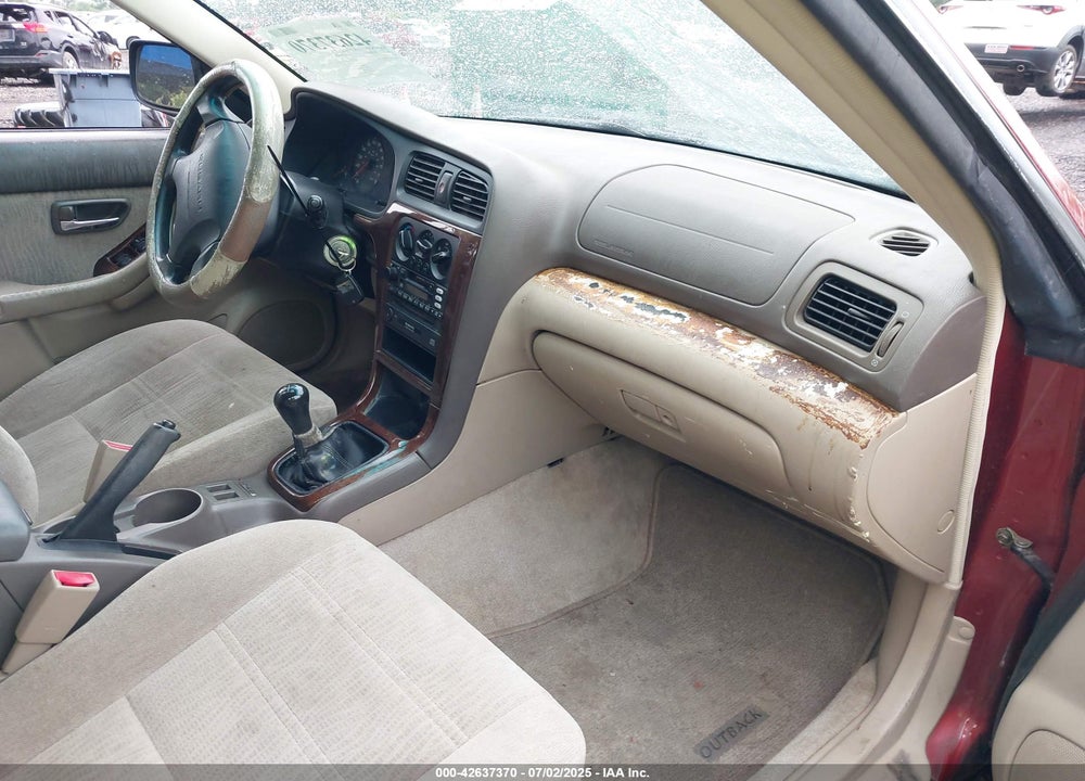 2002 SUBARU OUTBACK VIN: 4S3BH665126300587