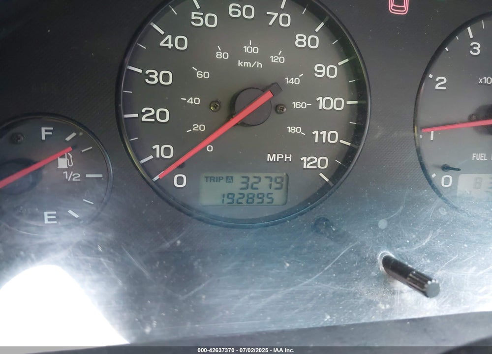 2002 SUBARU OUTBACK VIN: 4S3BH665126300587