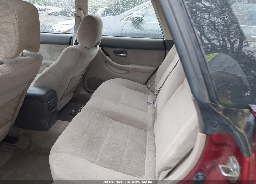 2002 SUBARU OUTBACK VIN: 4S3BH665126300587