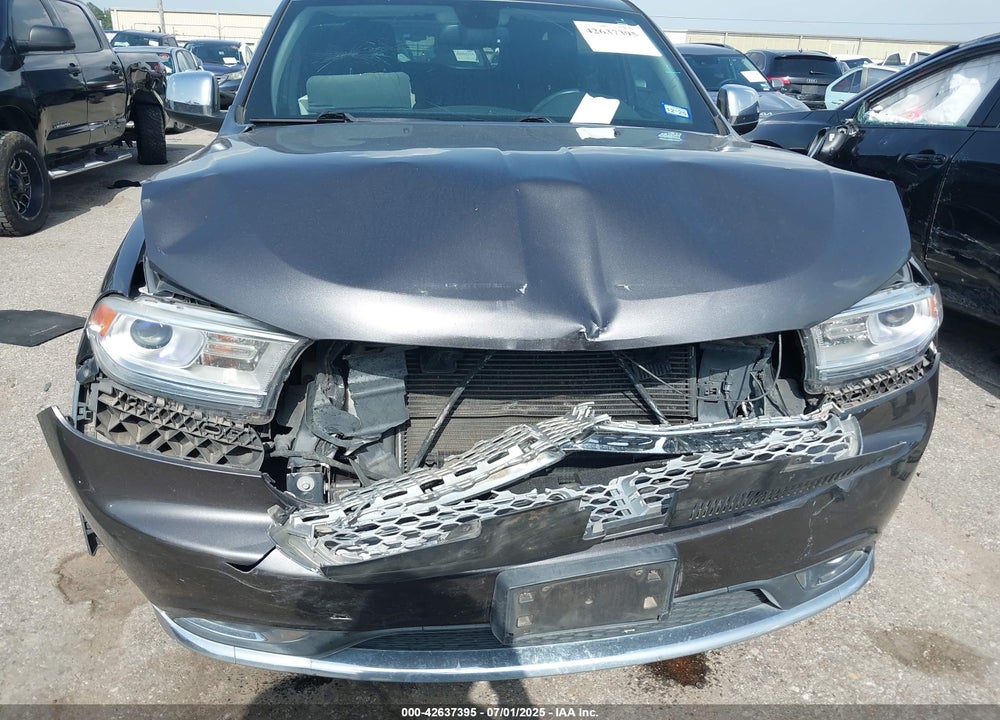2015 DODGE DURANGO VIN: 1C4RDHAG3FC937387