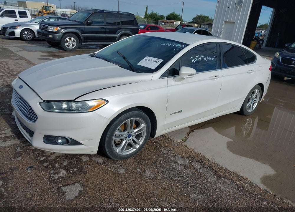 2016 FORD FUSION HYBRID SE VIN: 3FA6P0LU2GR202472
