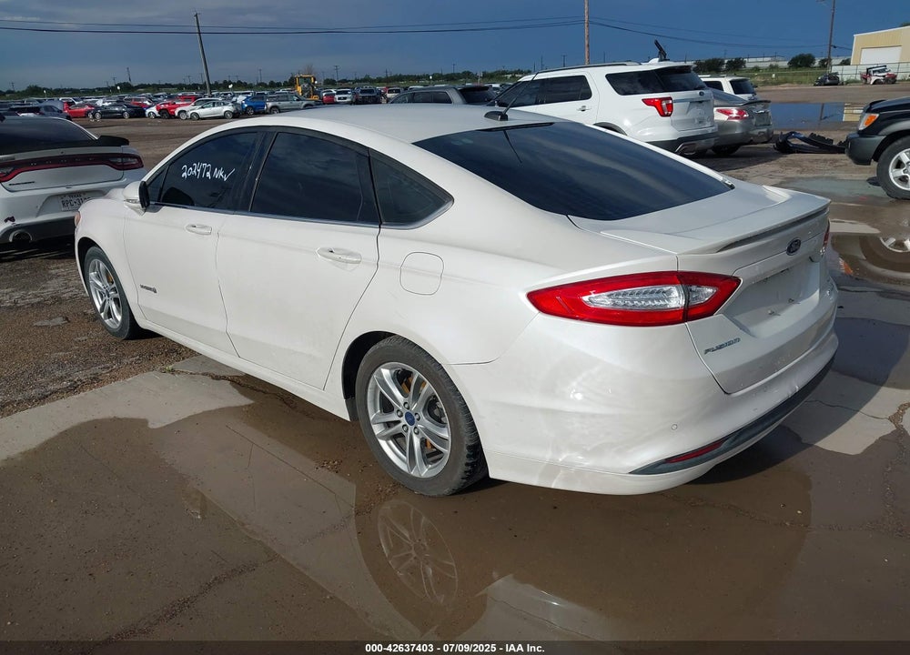 2016 FORD FUSION HYBRID SE VIN: 3FA6P0LU2GR202472