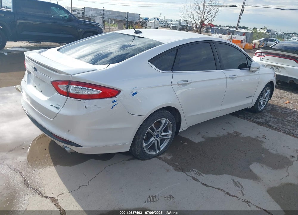 2016 FORD FUSION HYBRID SE VIN: 3FA6P0LU2GR202472