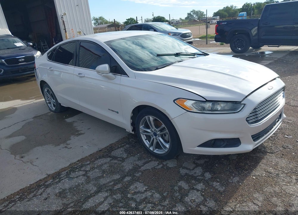 2016 FORD FUSION HYBRID SE VIN: 3FA6P0LU2GR202472