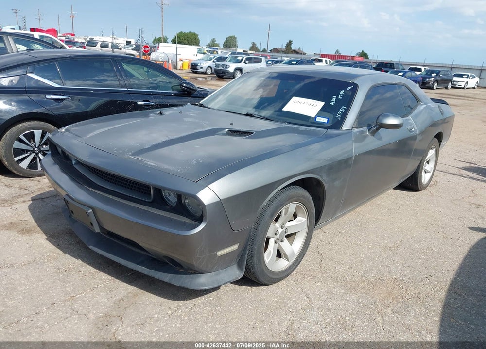 2012 DODGE CHALLENGER SXT VIN: 2C3CDYAG3CH254513