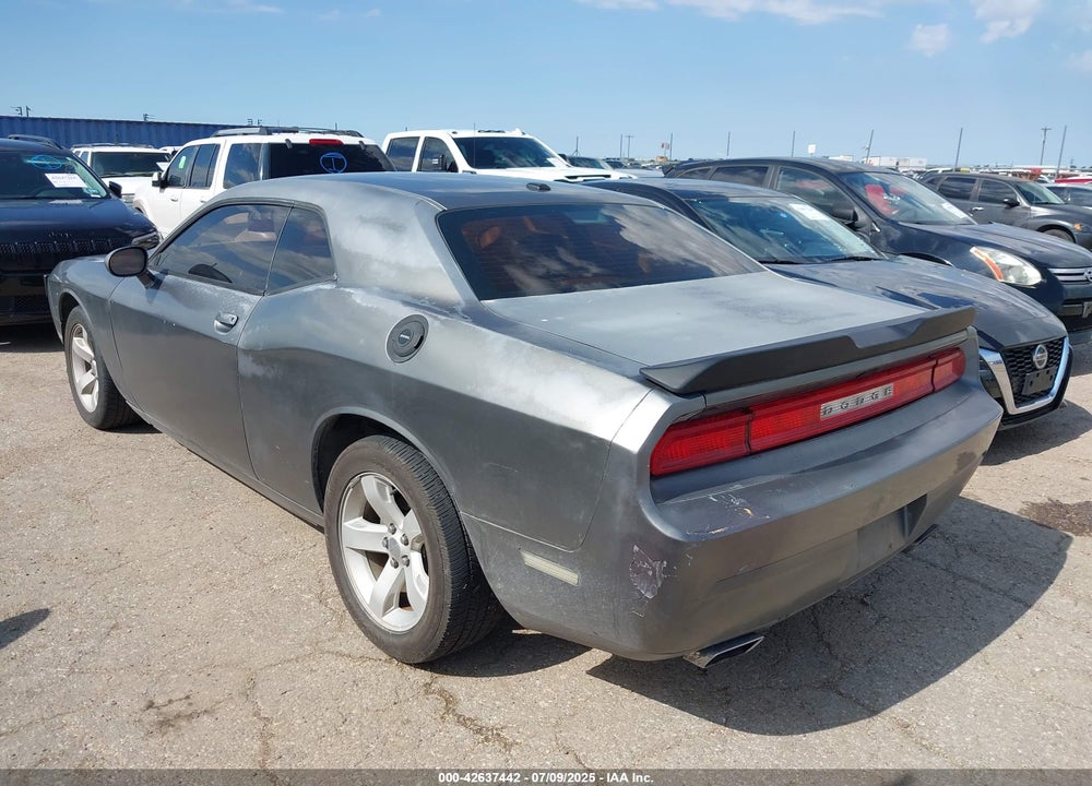 2012 DODGE CHALLENGER SXT VIN: 2C3CDYAG3CH254513