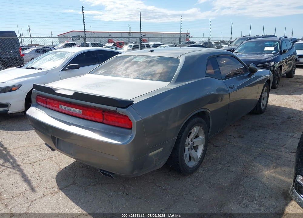 2012 DODGE CHALLENGER SXT VIN: 2C3CDYAG3CH254513