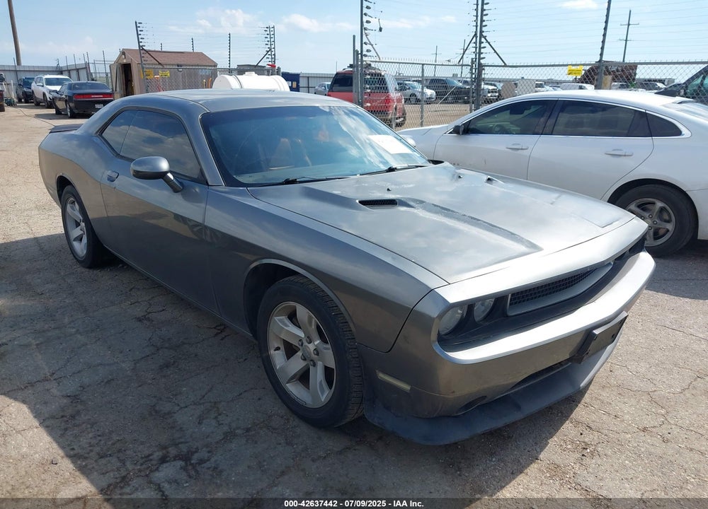 2012 DODGE CHALLENGER SXT VIN: 2C3CDYAG3CH254513