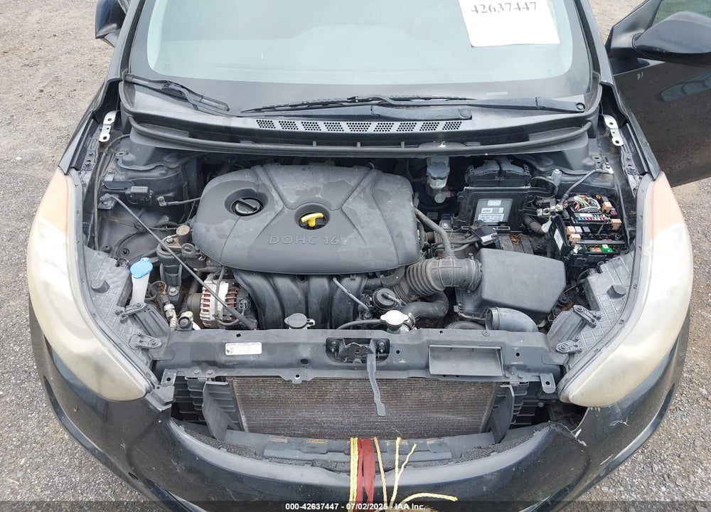 2012 HYUNDAI ELANTRA GLS VIN: 5NPDH4AE8CH064211