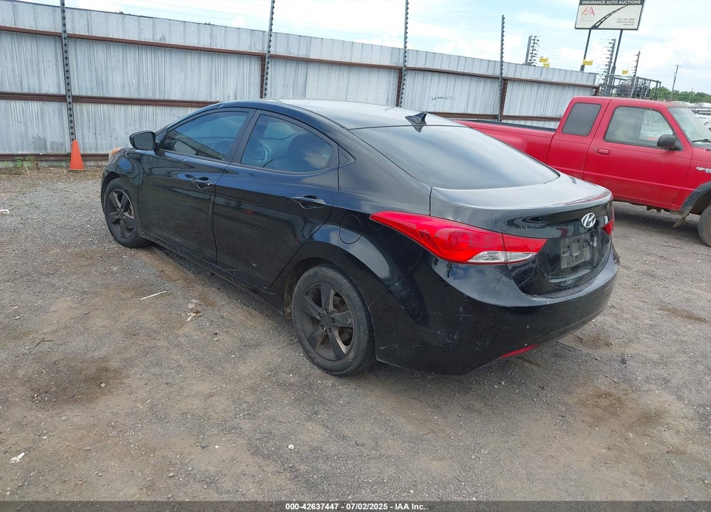 2012 HYUNDAI ELANTRA GLS VIN: 5NPDH4AE8CH064211