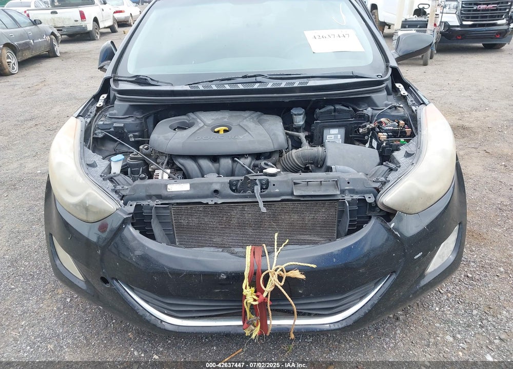 2012 HYUNDAI ELANTRA GLS VIN: 5NPDH4AE8CH064211