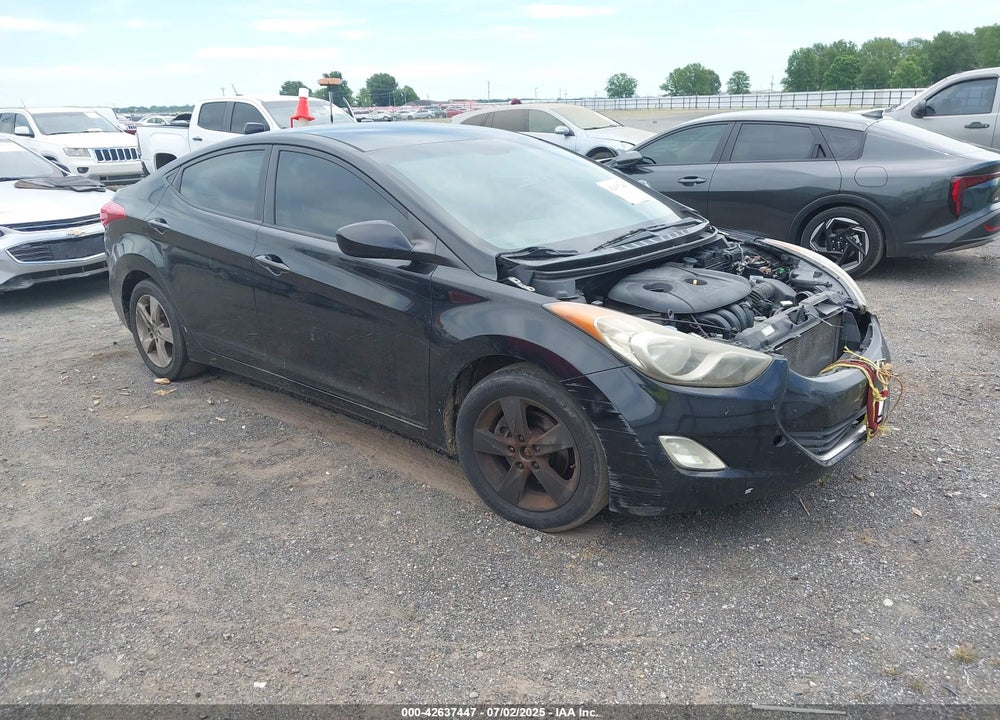 2012 HYUNDAI ELANTRA GLS VIN: 5NPDH4AE8CH064211