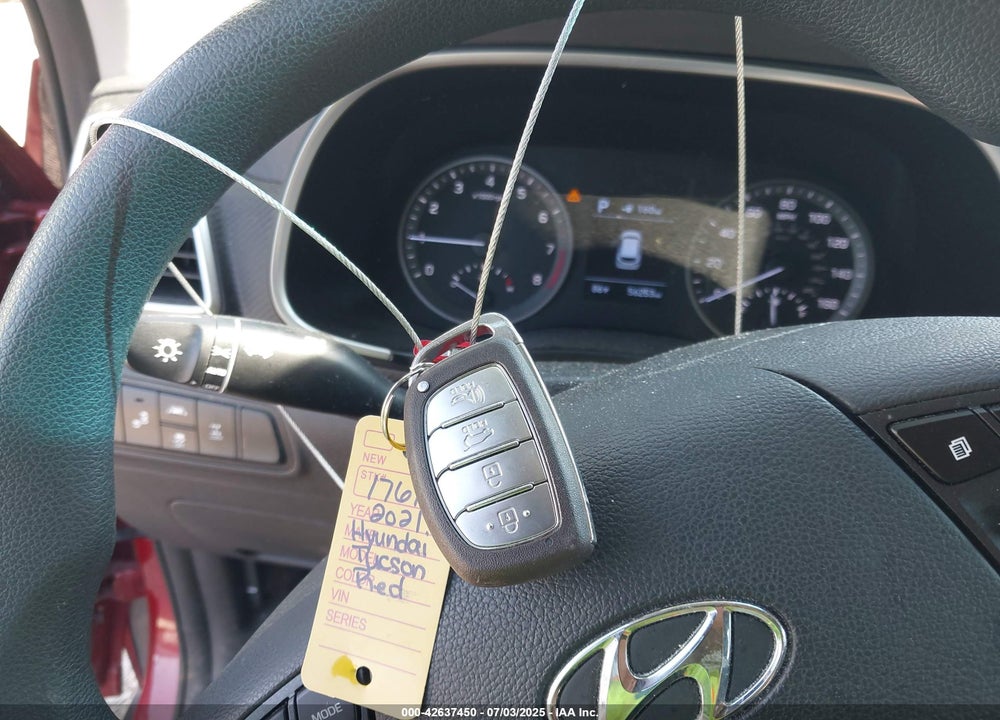 2021 HYUNDAI TUCSON VIN: KM8J3CA40MU365383