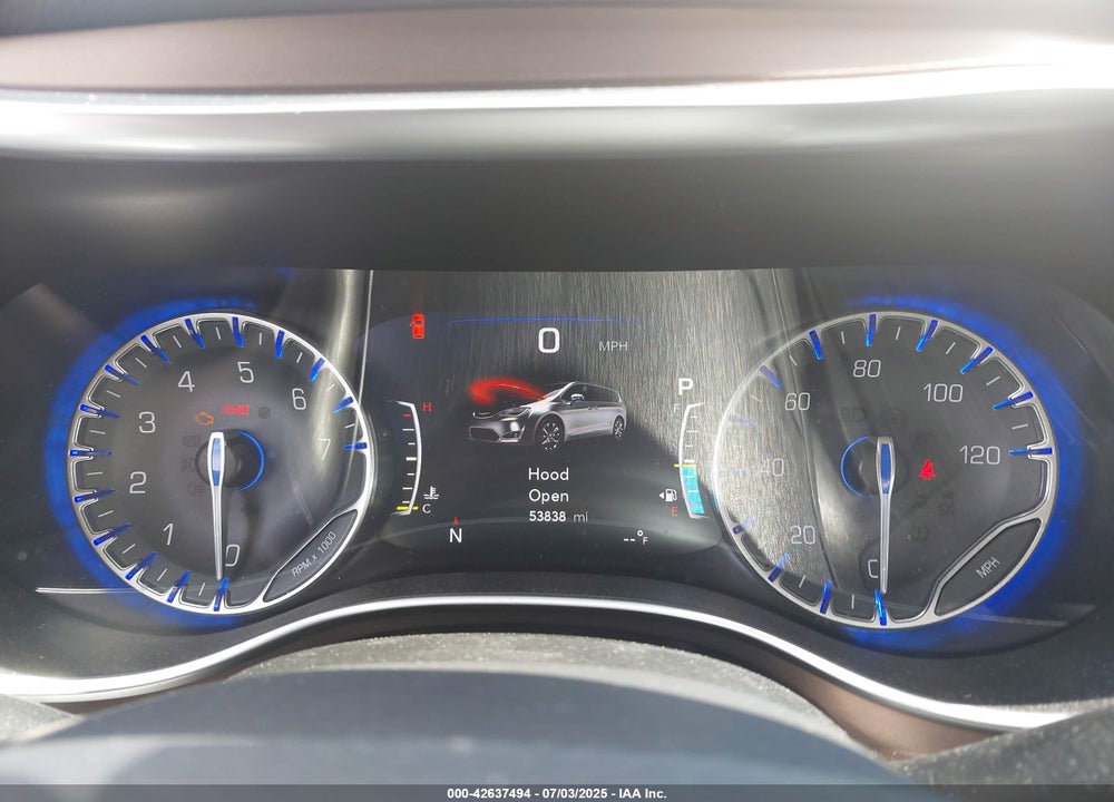 2017 CHRYSLER PACIFICA TOURING L PLUS VIN: 2C4RC1EG2HR803596