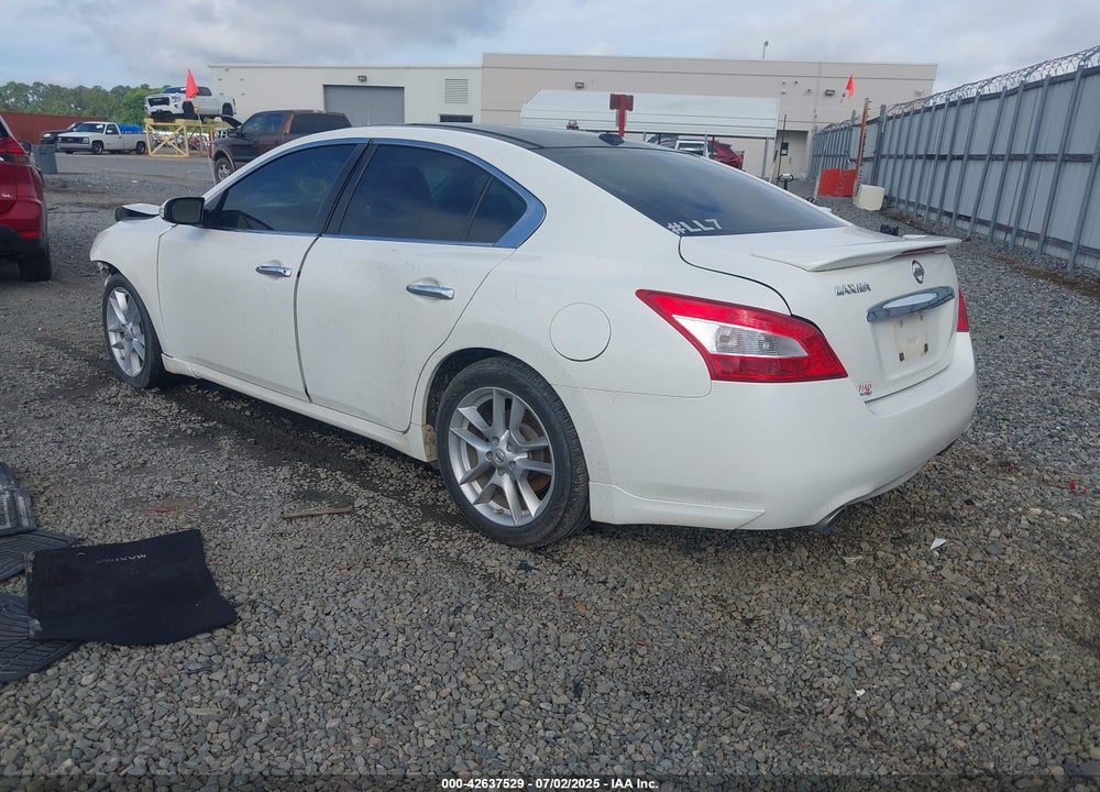 2011 NISSAN MAXIMA VIN: 1N4AA5AP3BC809431