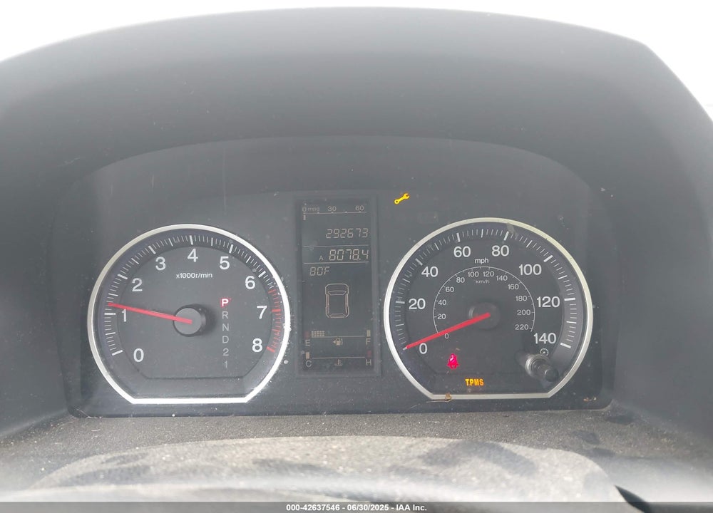 2008 HONDA CR-V VIN: 5J6RE38768L008149