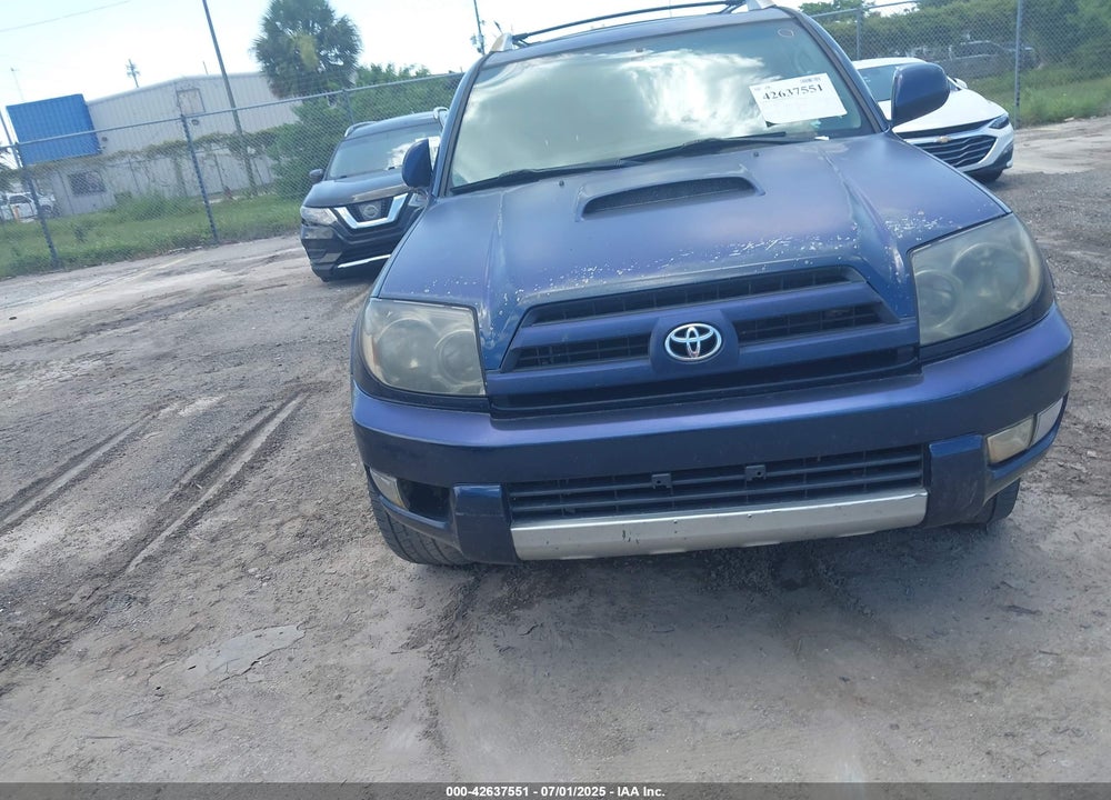 2004 TOYOTA 4RUNNER SR5 SPORT V6 VIN: JTEZU14R848015200