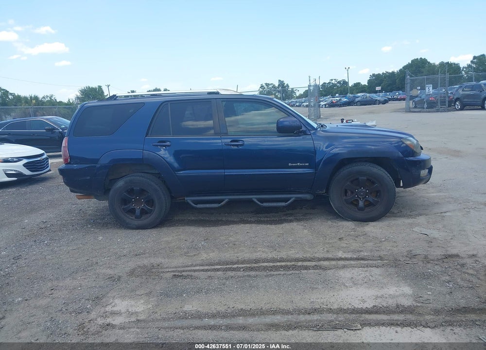 2004 TOYOTA 4RUNNER SR5 SPORT V6 VIN: JTEZU14R848015200