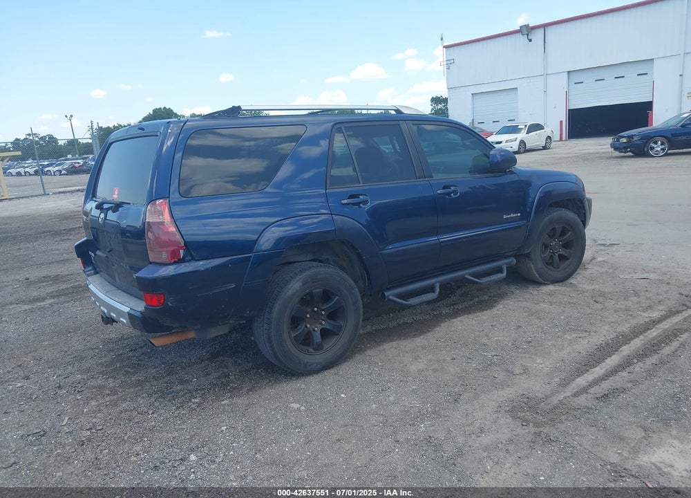 2004 TOYOTA 4RUNNER SR5 SPORT V6 VIN: JTEZU14R848015200