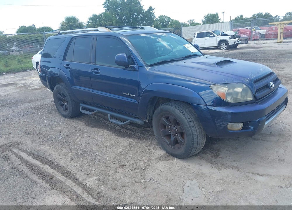 2004 TOYOTA 4RUNNER SR5 SPORT V6 VIN: JTEZU14R848015200