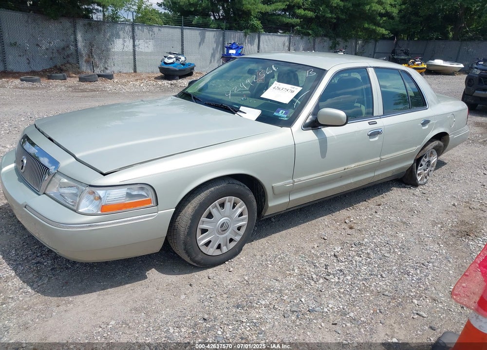 2005 MERCURY GRAND MARQUIS GS VIN: 2MEFM74W35X635260