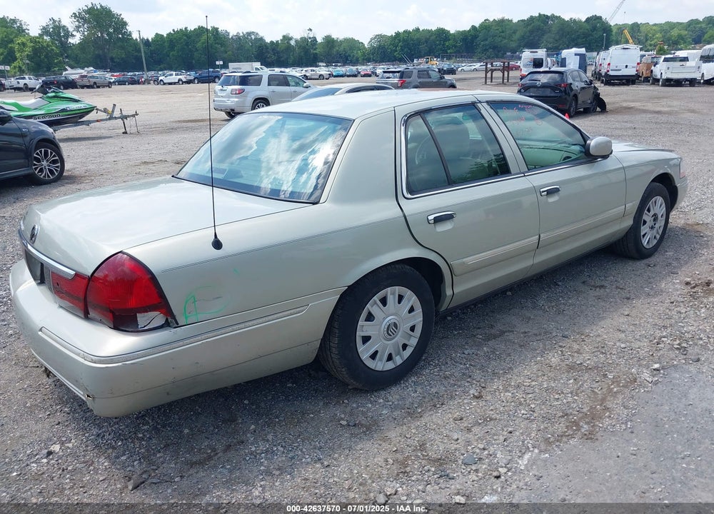 2005 MERCURY GRAND MARQUIS GS VIN: 2MEFM74W35X635260