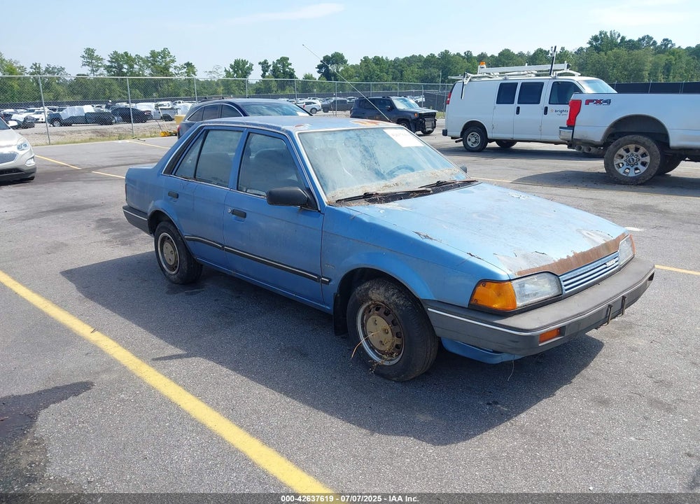 1989 MAZDA 323 VIN: JM1BF2225K0375970